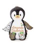 Preview: Pinguin Kuscheltier bestickt mit Namen